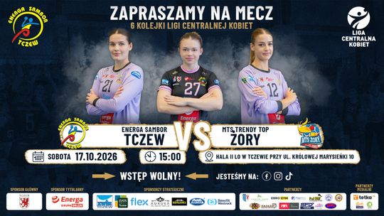Piłka ręczna kobiet: Energa Sambor Tczew - MTS Trendy Top Żory