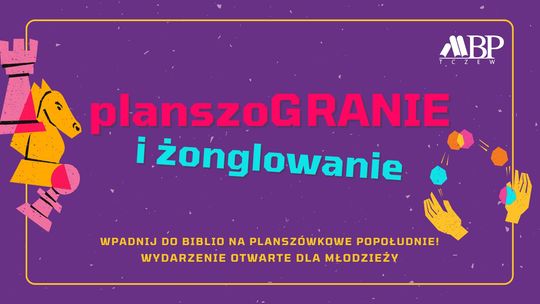 PlanszoGRANIE i żonglowanie dla młodzieży