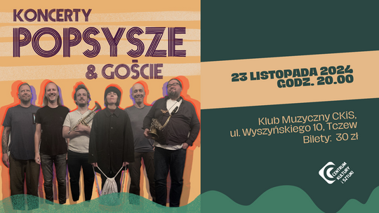 POPSYSZE + Gadecki / Skorczewski / Aga Tre / promocja płyty "ETR" - koncert