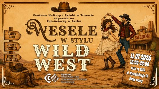 Potańcówka w Parku „Wesele w stylu Wild West”