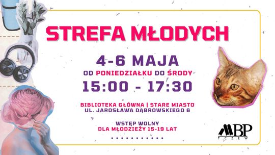 Strefa Młodych | spotkanie i warsztaty dla młodych 15-19 lat