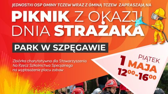 Szpęgawa: Charytatywny piknik z okazji Dnia Strażaka