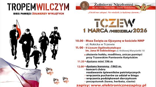 Tropem wilczym - bieg pamięci żołnierzy wyklętych