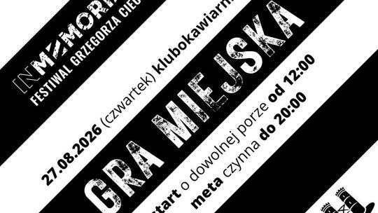 XXV In Memoriam Festiwal Grzegorza Ciechowskiego: Gra miejska