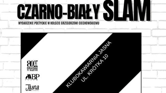 XXV In Memoriam Festiwal Grzegorza Ciechowskiego: Slam czarno-biały