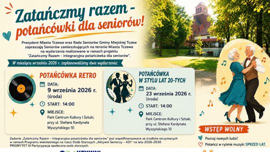 Zatańczmy Razem – integracyjna potańcówka dla seniorów