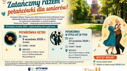 Zatańczmy Razem – integracyjna potańcówka dla seniorów
