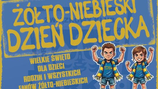 Żółto-niebieski Dzień Dziecka