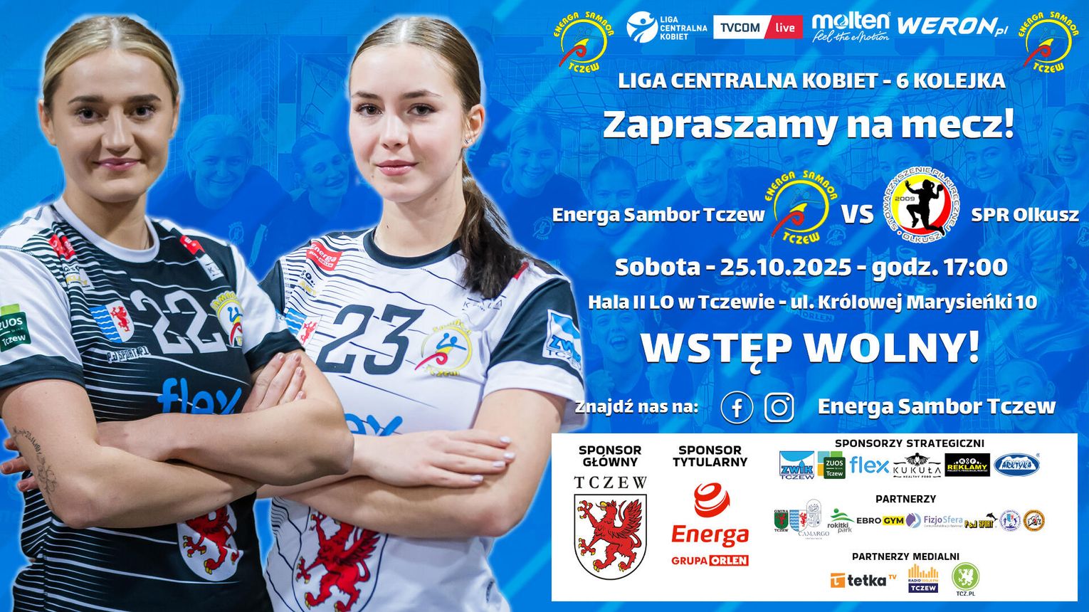 Piłka ręczna kobiet: Energa Sambor Tczew - SPR Żory