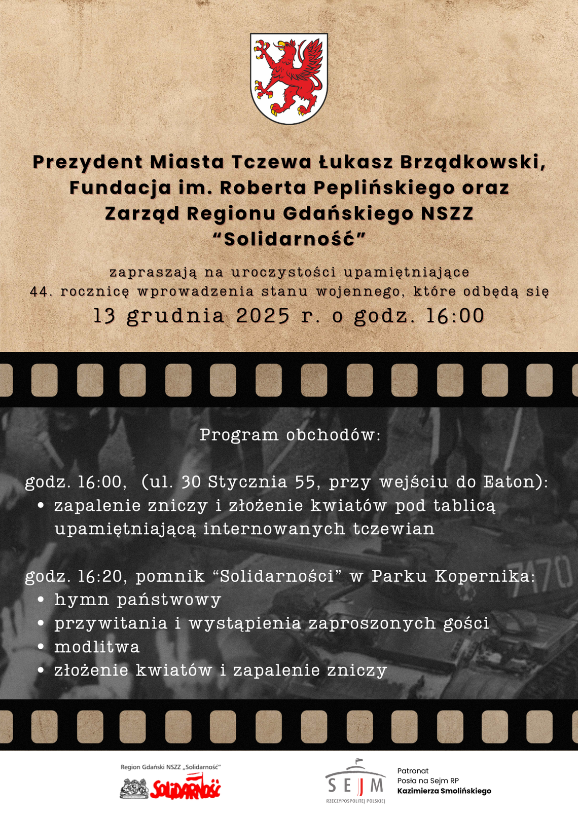 44. rocznica wprowadzenia stanu wojennego 44. rocznica wprowadzenia stanu wojennego