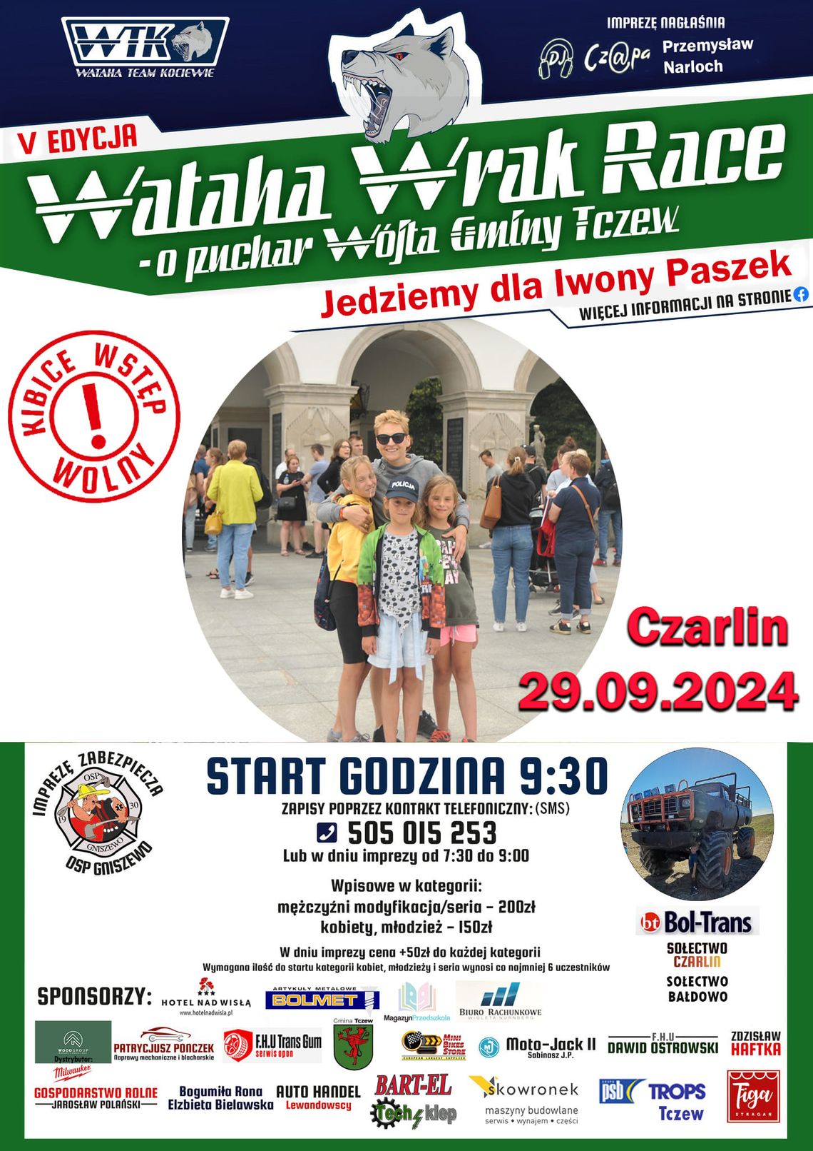 5. Grand Prix Wataha Wrak Race w Czarlinie!