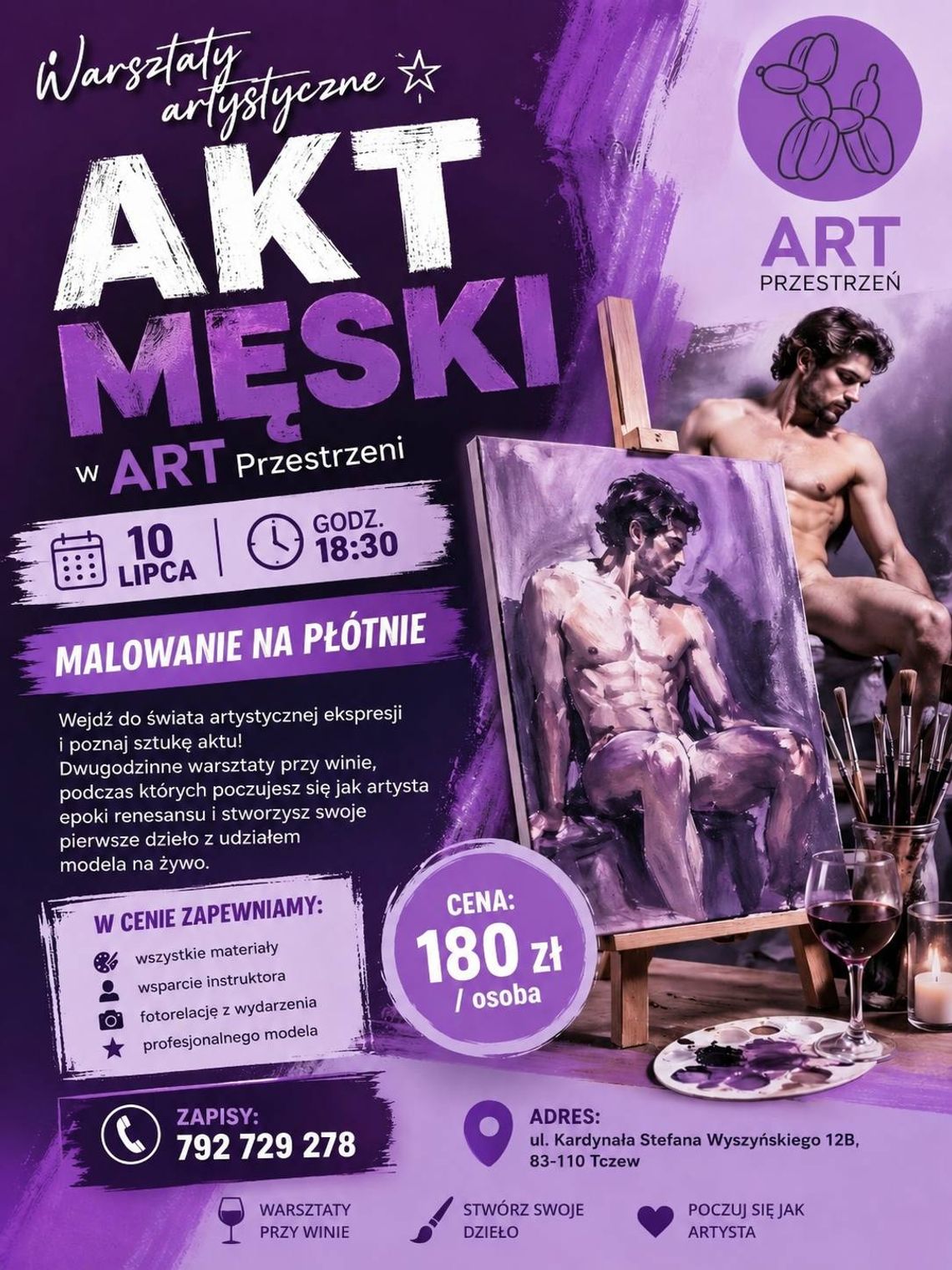 AKT Męski - warsztaty malarskie