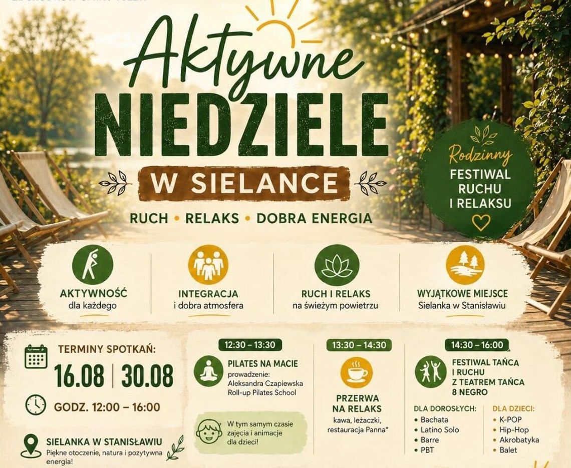 Aktywne niedziele w Sielance