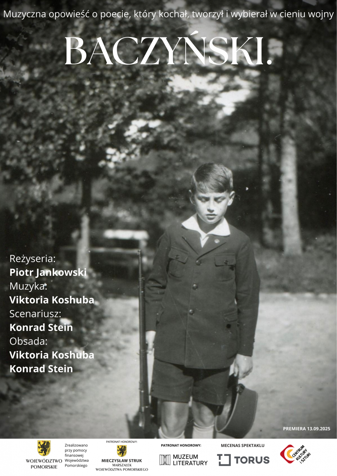 Baczyński – spektakl o miłości silniejszej niż śmierć i słowie mocniejszym niż kule