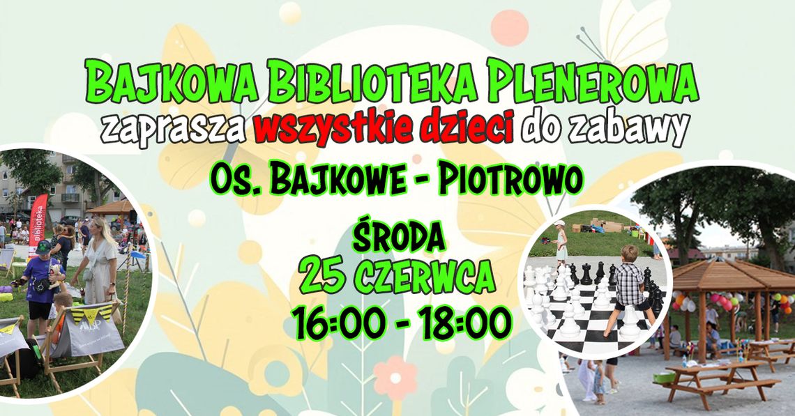 Bajkowa Biblioteka Plenerowa Bajkowa Biblioteka Plenerowa