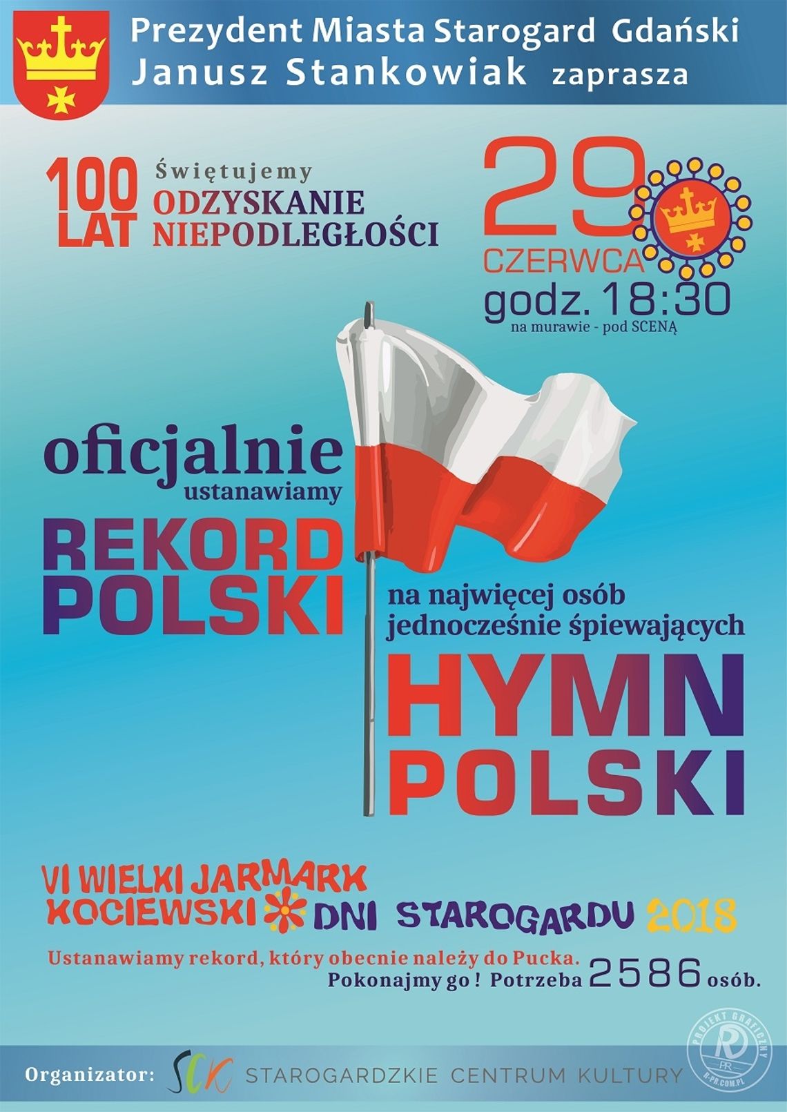 Bijemy rekord w śpiewaniu Hymnu Polski