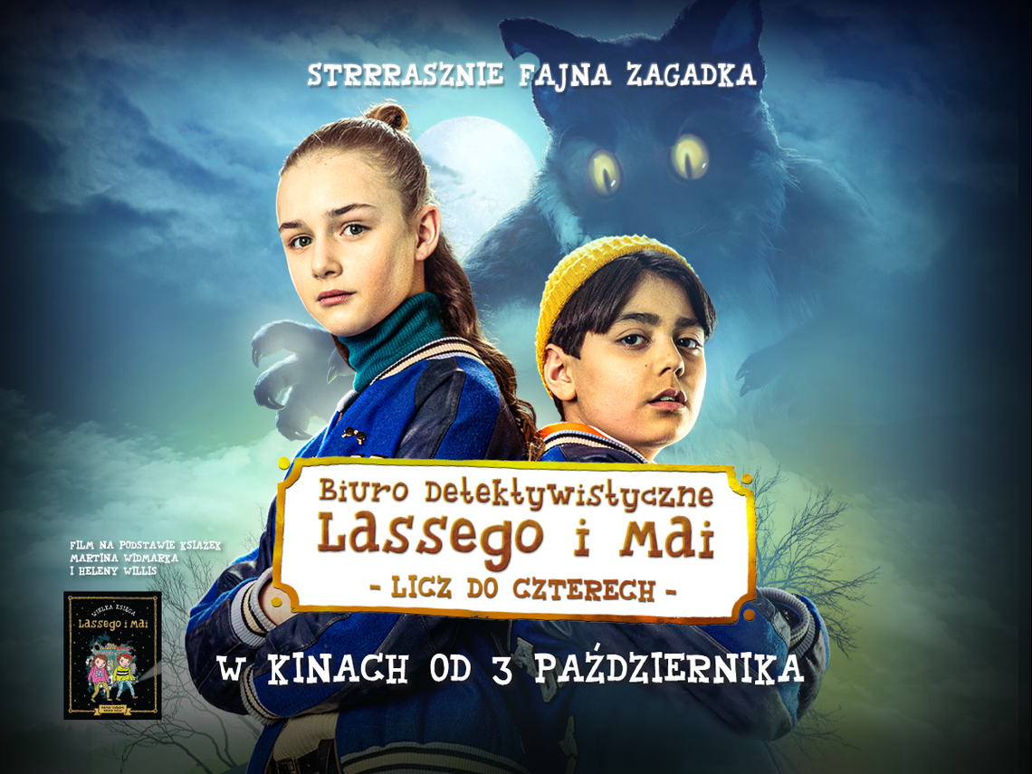 Biuro detektywistyczne Lassego i Mai. Licz do czterech – Poranek Filmowy Przyjazny Sensorycznie Biuro detektywistyczne Lassego i Mai. Licz do czterech – Poranek Filmowy Przyjazny Sensorycznie