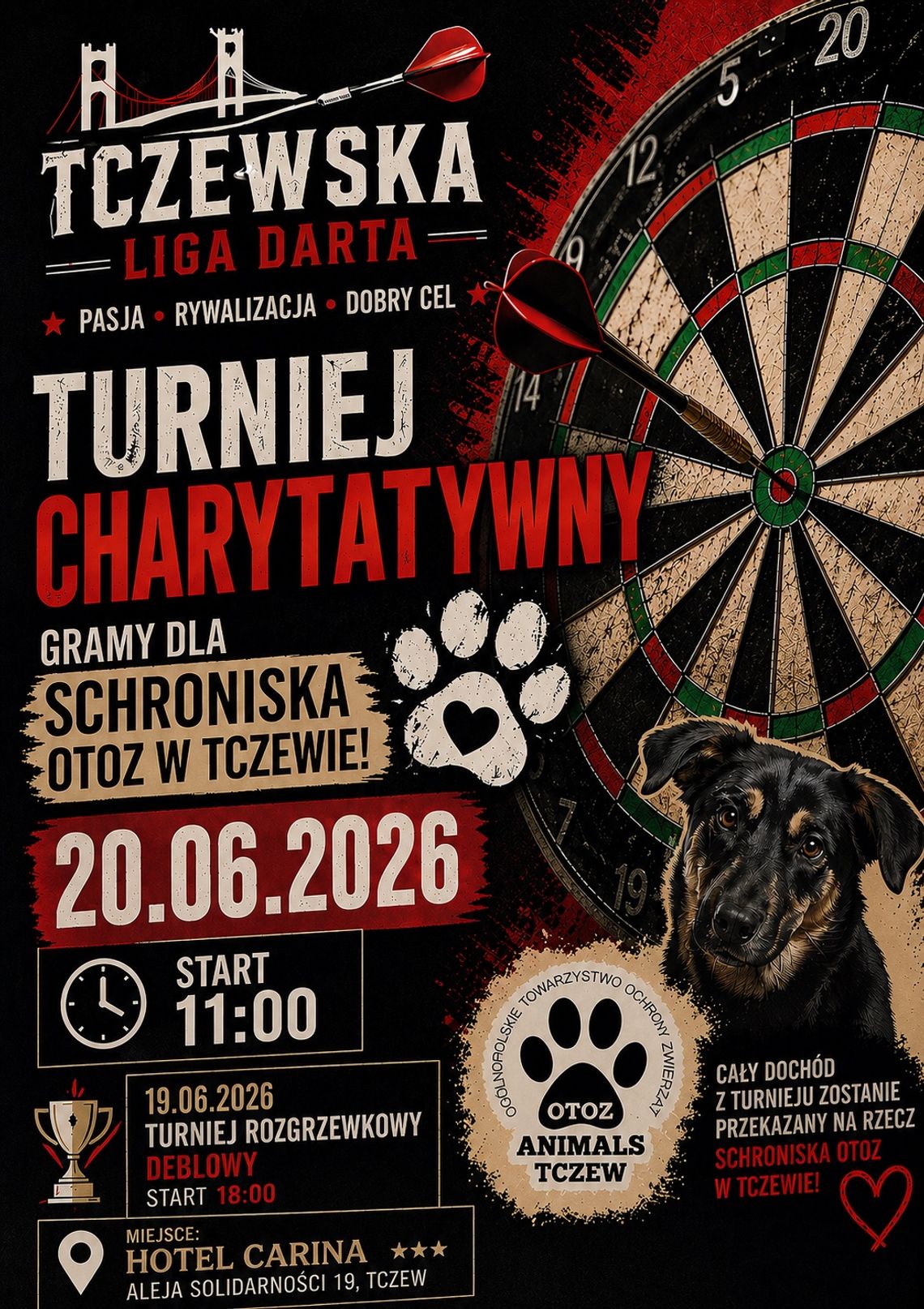 Charytatywne Turnieje Darta w Tczewie Charytatywne Turnieje Darta w Tczewie