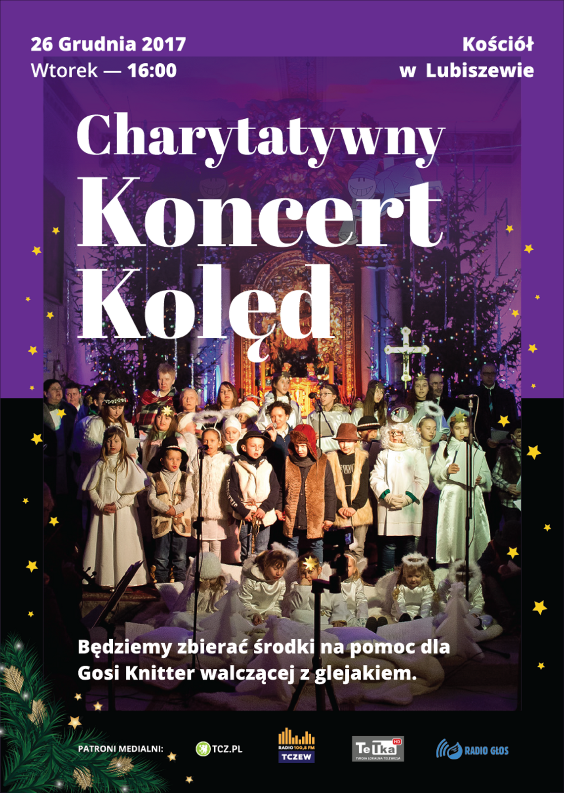 Charytatywny Koncert Kolęd w Lubiszewie