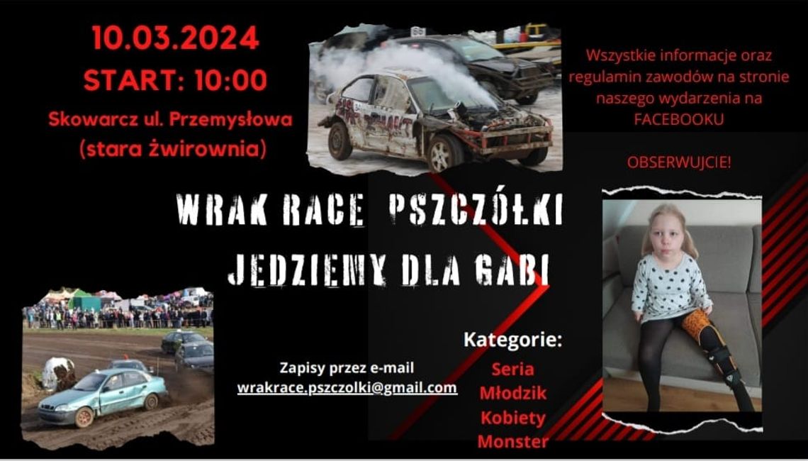 Charytatywny Wrak Race dla Gabi Charytatywny Wrak Race dla Gabi