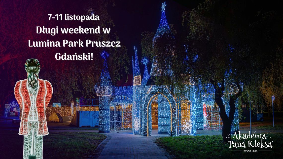Długi weekend z Panem Kleksem w Lumina Park Długi weekend z Panem Kleksem w Lumina Park