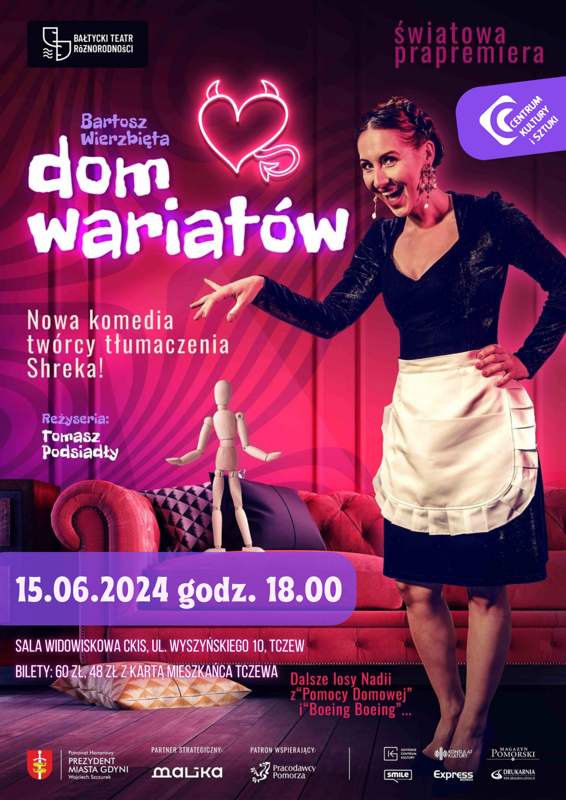 Dom Wariatów – spektakl / Bałtycki Teatr Różnorodności