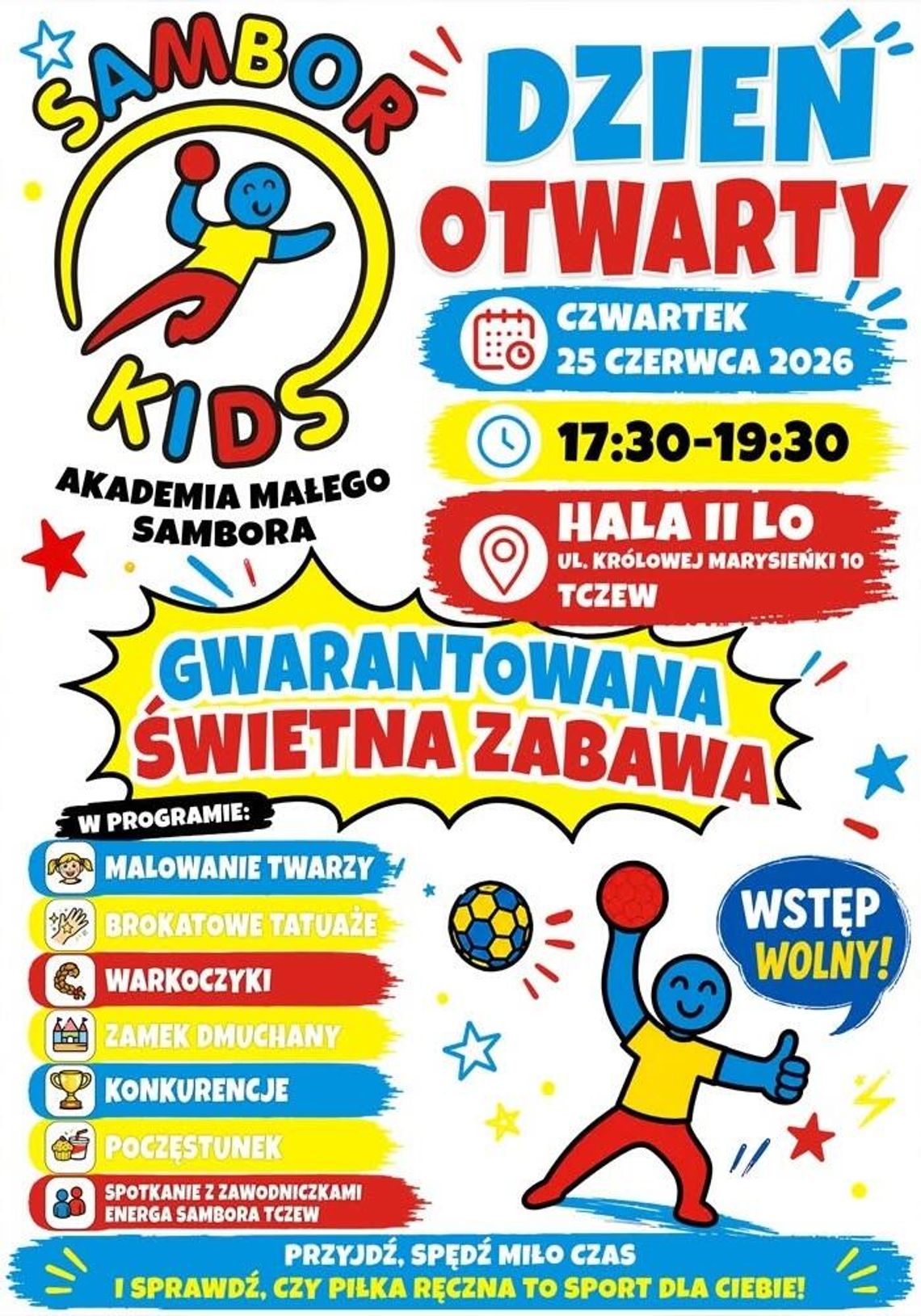 Dzień otwarty Akademii Małego Sambora Dzień otwarty Akademii Małego Sambora