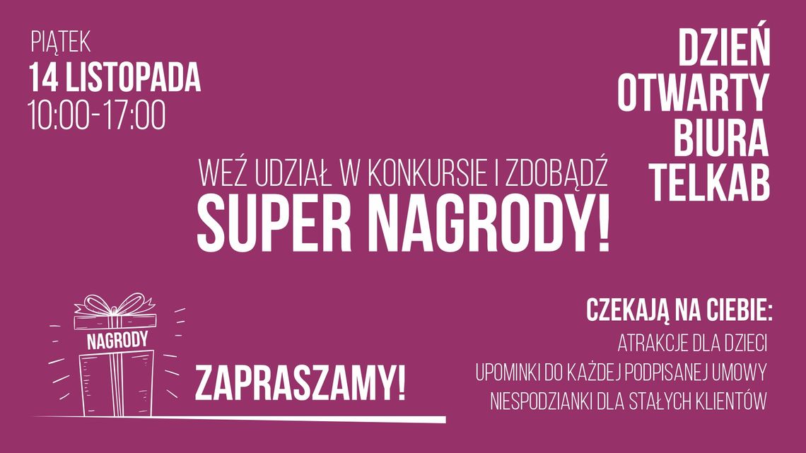 Dzień Otwarty Biura Telkab! Dzień Otwarty Biura Telkab!