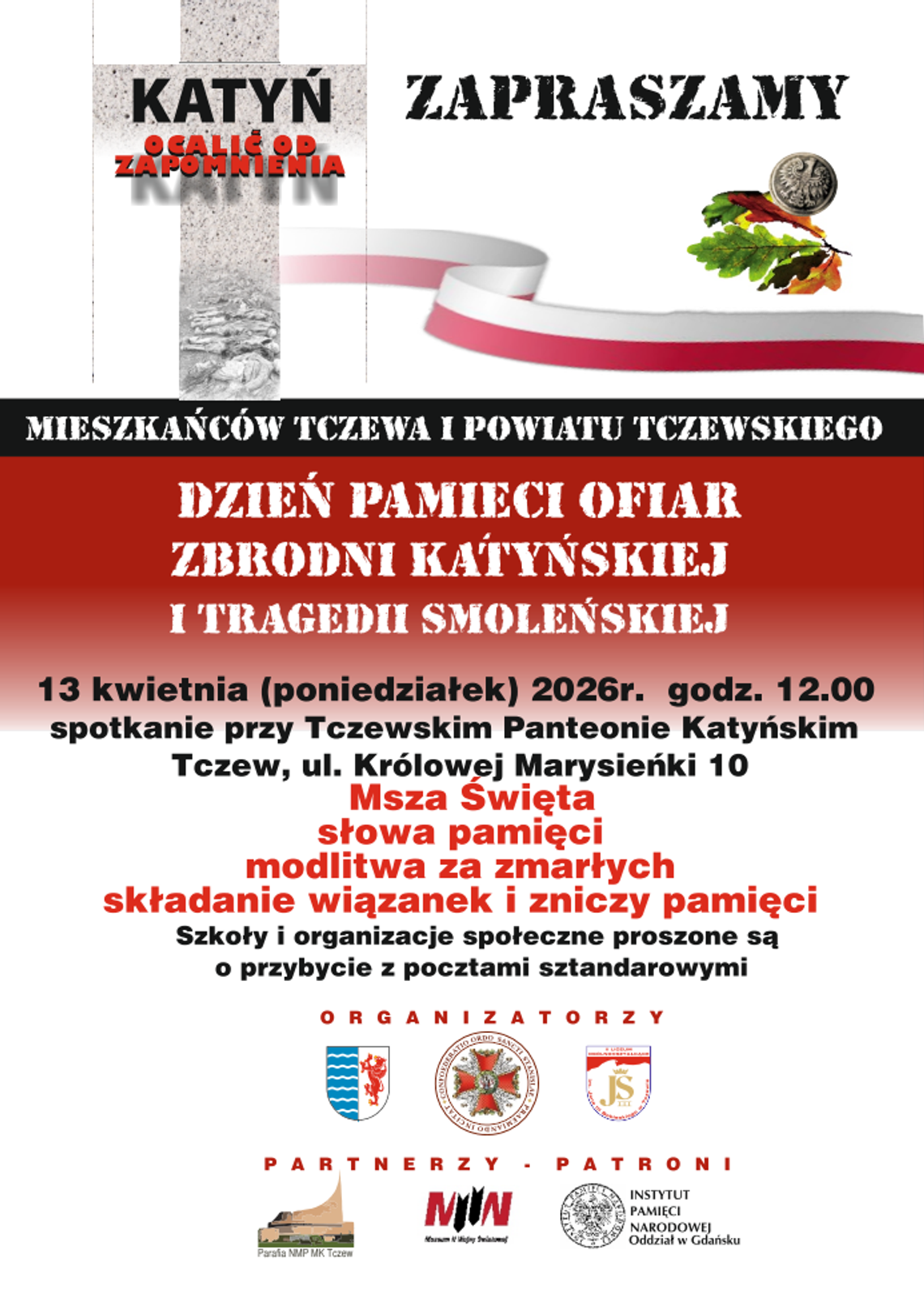 Dzień Pamięci Ofiar Zbrodni Katyńskiej i Tragedii Smoleńskiej