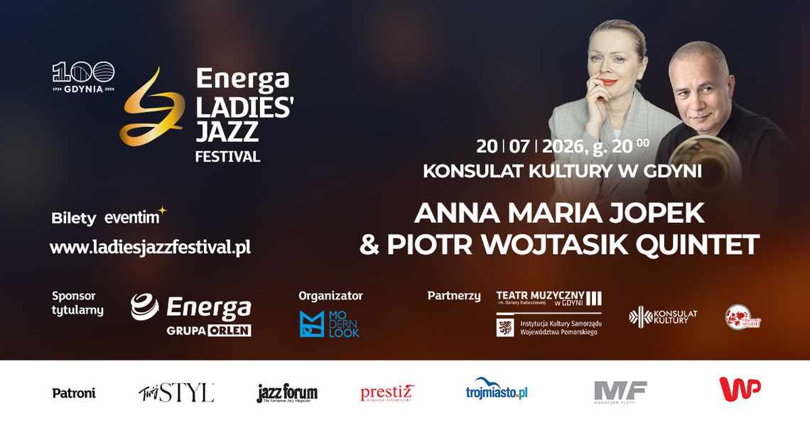 Energa Ladies' Jazz Festival - Anna Maria Jopek i Piotr Wojtasik Quintet Energa Ladies' Jazz Festival - Anna Maria Jopek i Piotr Wojtasik Quintet