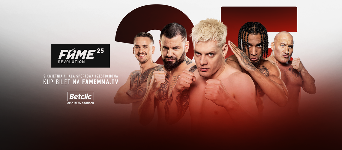 Fame MMA 25: Revolution na naszej antenie! Fame MMA 25: Revolution na naszej antenie!