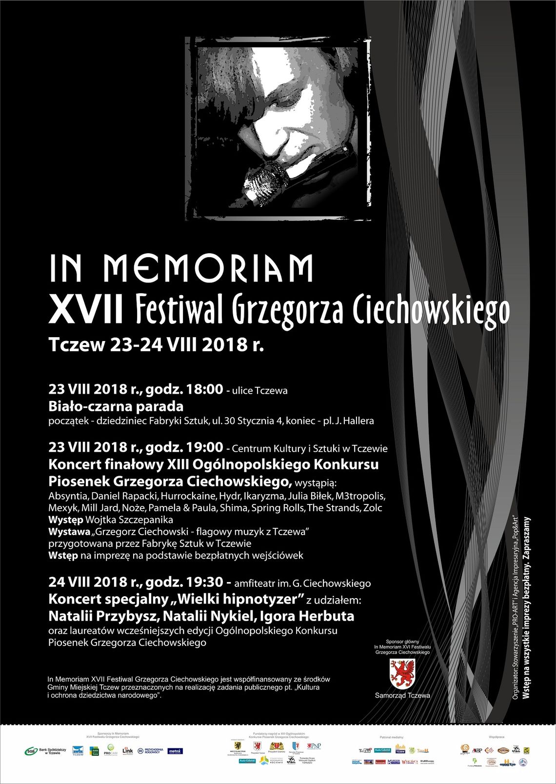Festiwal In Memoriam Grzegorza Ciechowskiego 2018