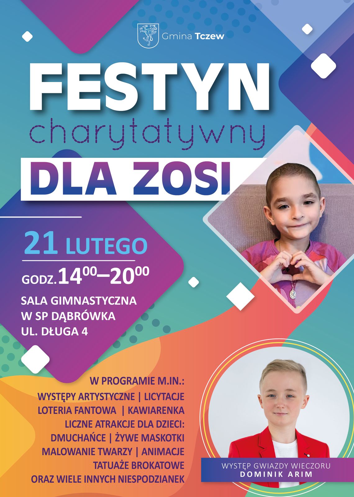 Festyn charytatywny dla Zosi Festyn charytatywny dla Zosi