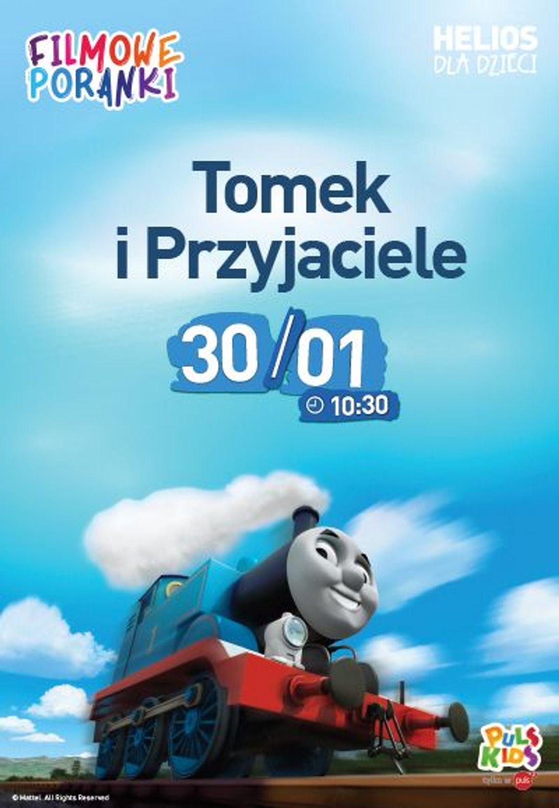 FILMOWE PORANKI: Tomek i Przyjaciele, cz. 2 FILMOWE PORANKI: Tomek i Przyjaciele, cz. 2