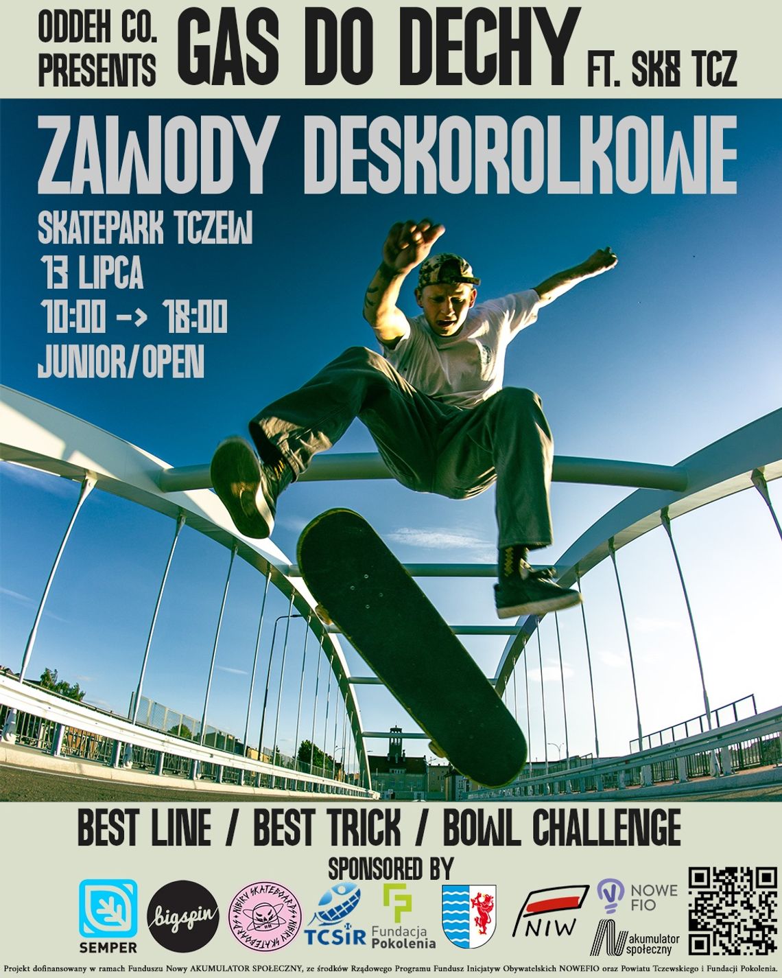 Gas do dechy - zawody deskorolkowe Gas do dechy - zawody deskorolkowe