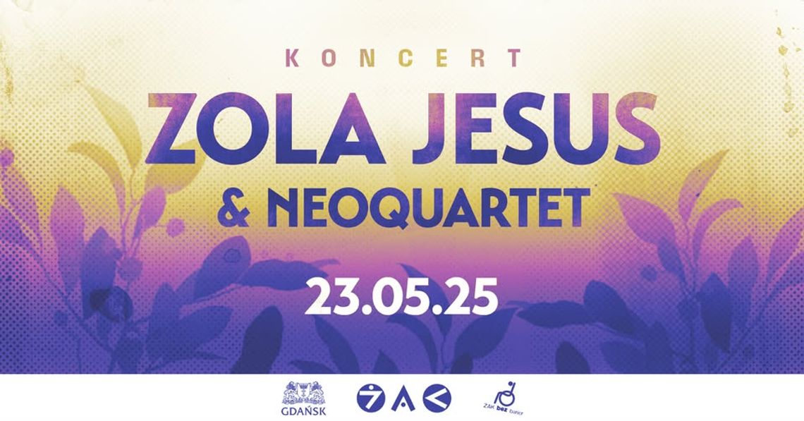 Gdańsk: koncert Zola Jesus & NeoQuartet Gdańsk: koncert Zola Jesus & NeoQuartet