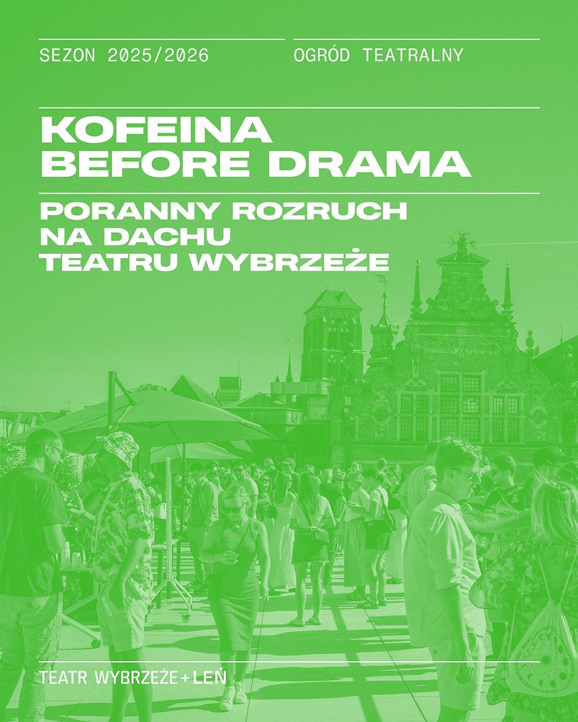 Gdańsk: Strefa doświadczeń latem w Teatrze Wybrzeże - Kofeina before drama