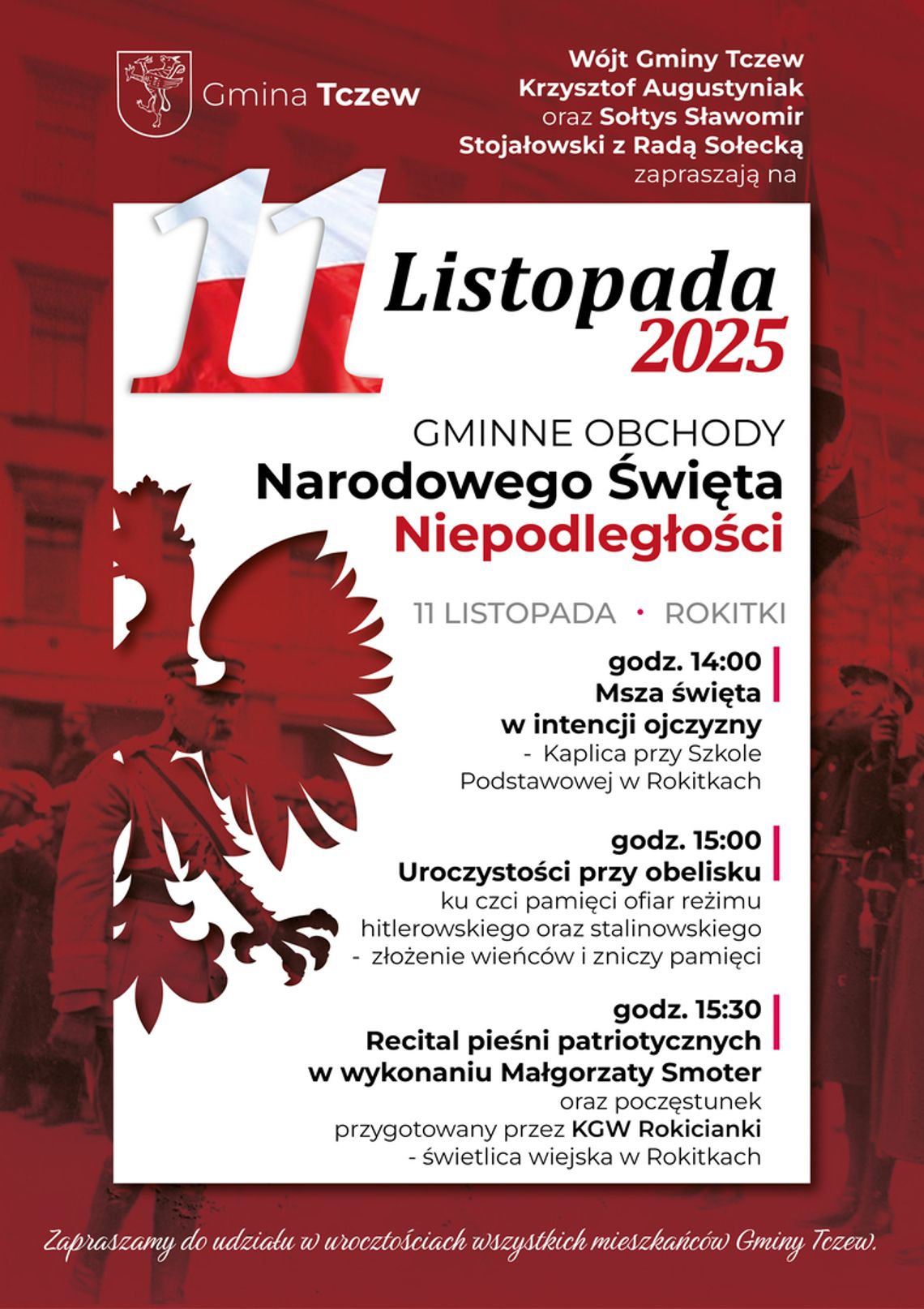 Gminne obchody Narodowego Święta Niepodległości Gminne obchody Narodowego Święta Niepodległości