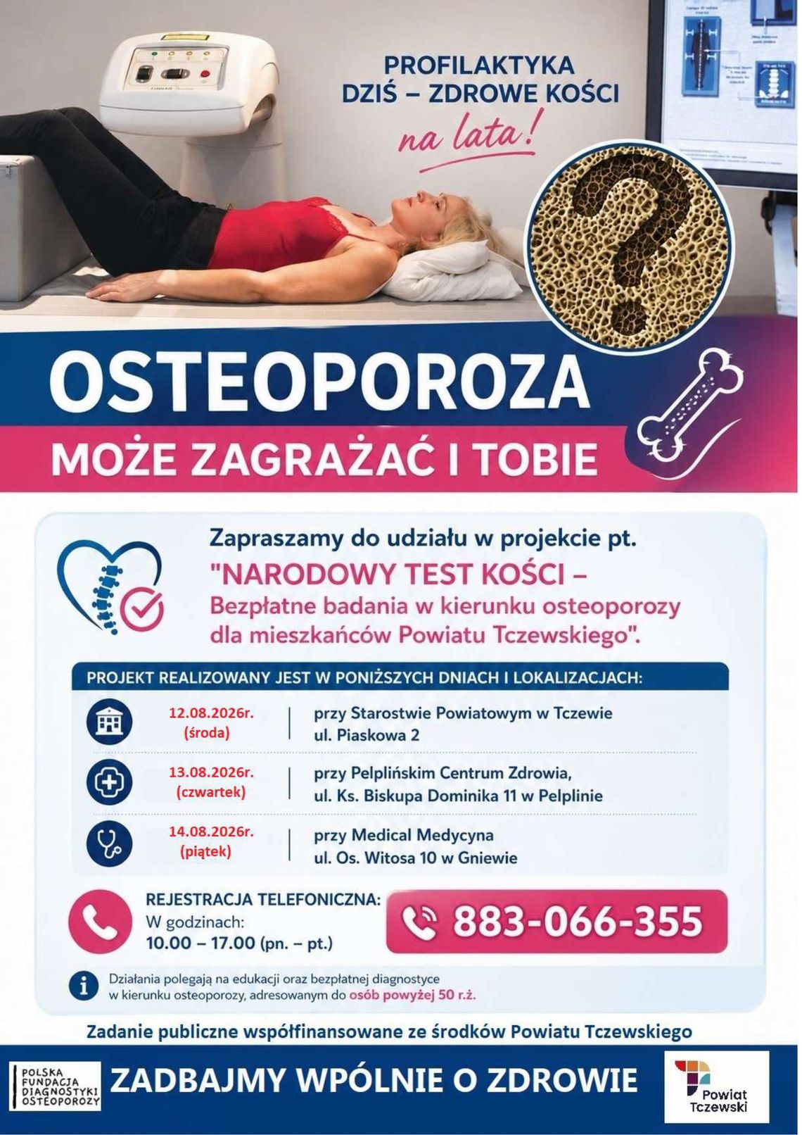 Gniew: diagnostyka osteoporozy Gniew: diagnostyka osteoporozy