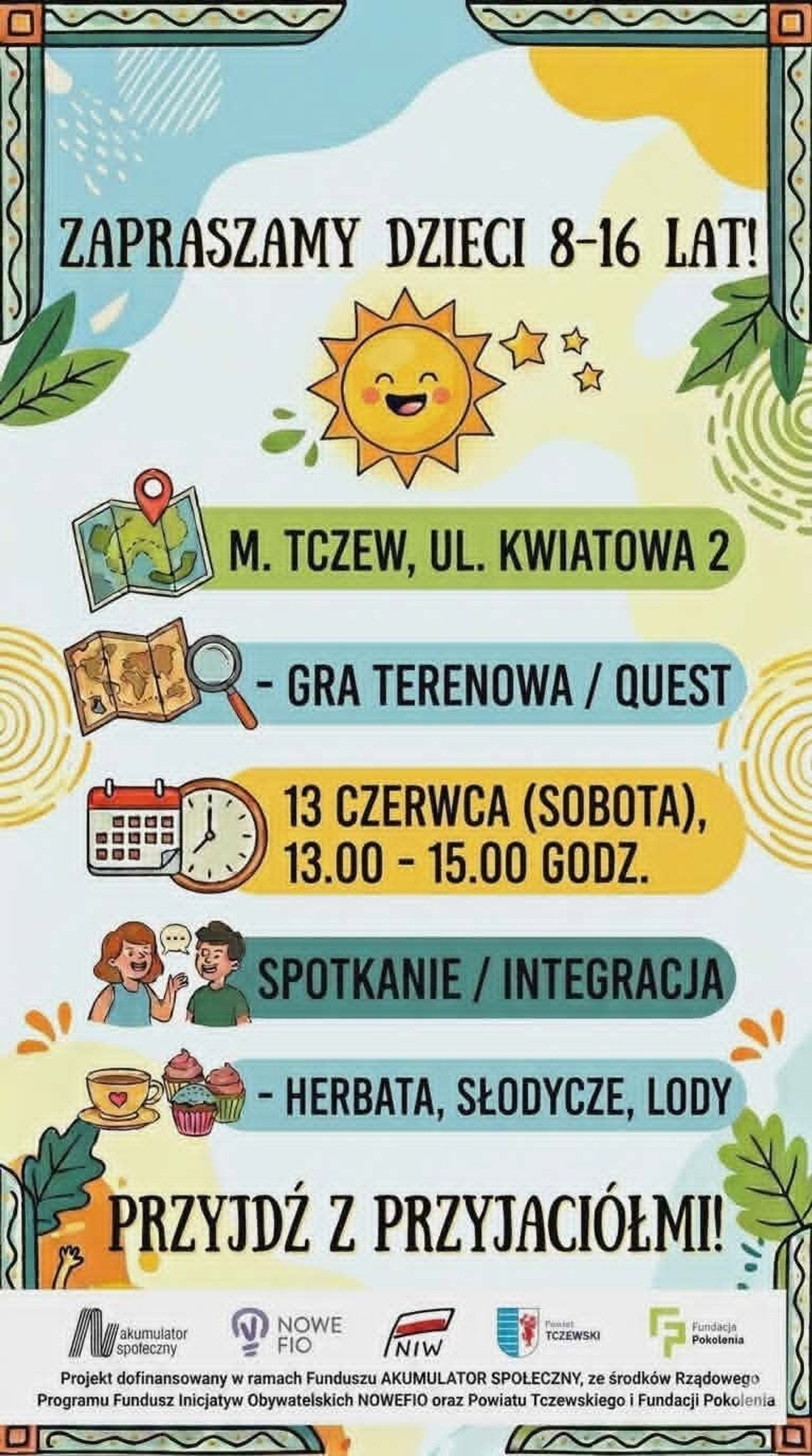 Gra terenowa dla dzieci i młodzieży 8-16 lat Gra terenowa dla dzieci i młodzieży 8-16 lat
