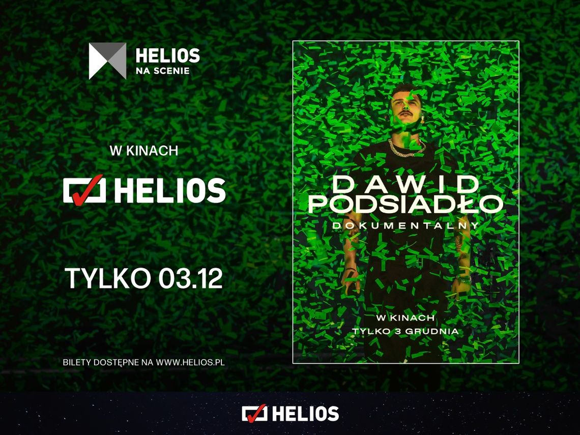 Helios na scenie: Dawid Podsiadło - dokumentalny