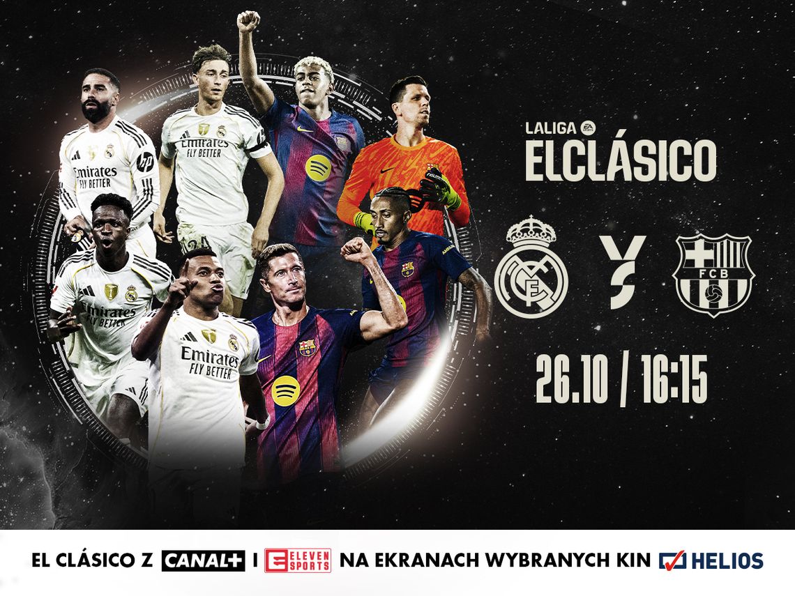 Helios sport: El Clasico Real Madryt - FC Barcelona Helios sport: El Clasico Real Madryt - FC Barcelona