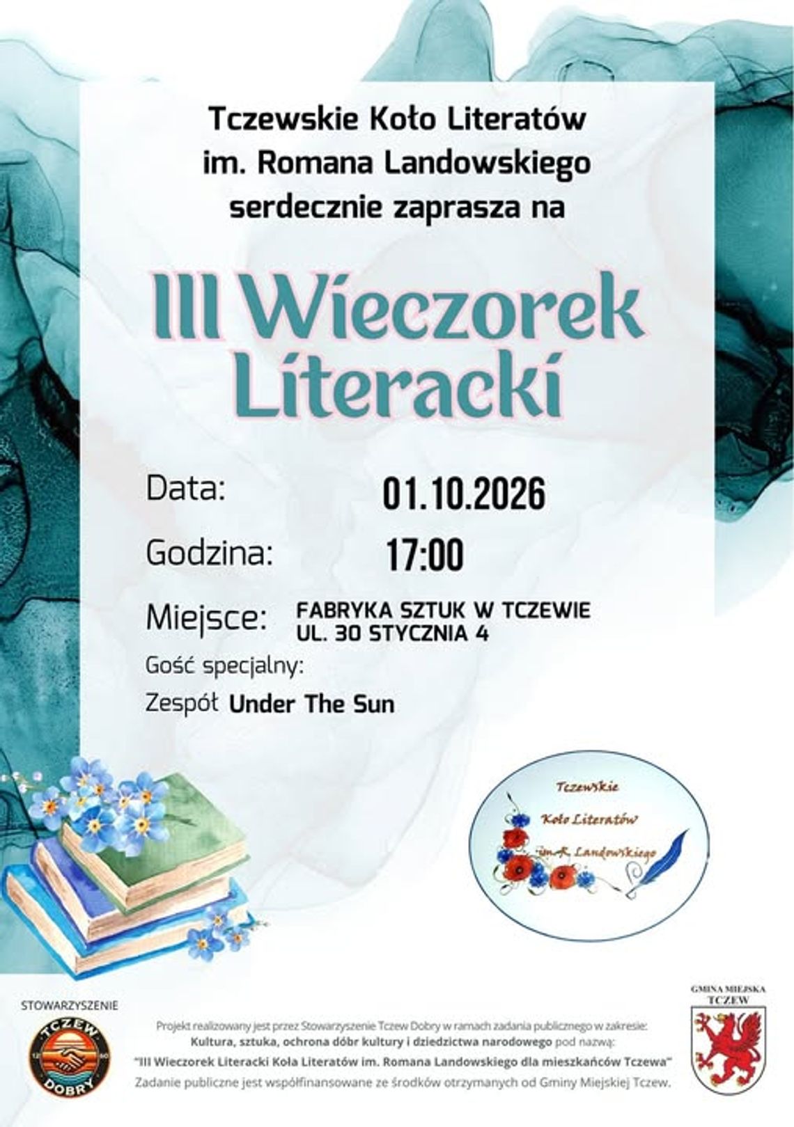 III Wieczorek Literacki Tczewskiego Koła Literatów III Wieczorek Literacki Tczewskiego Koła Literatów