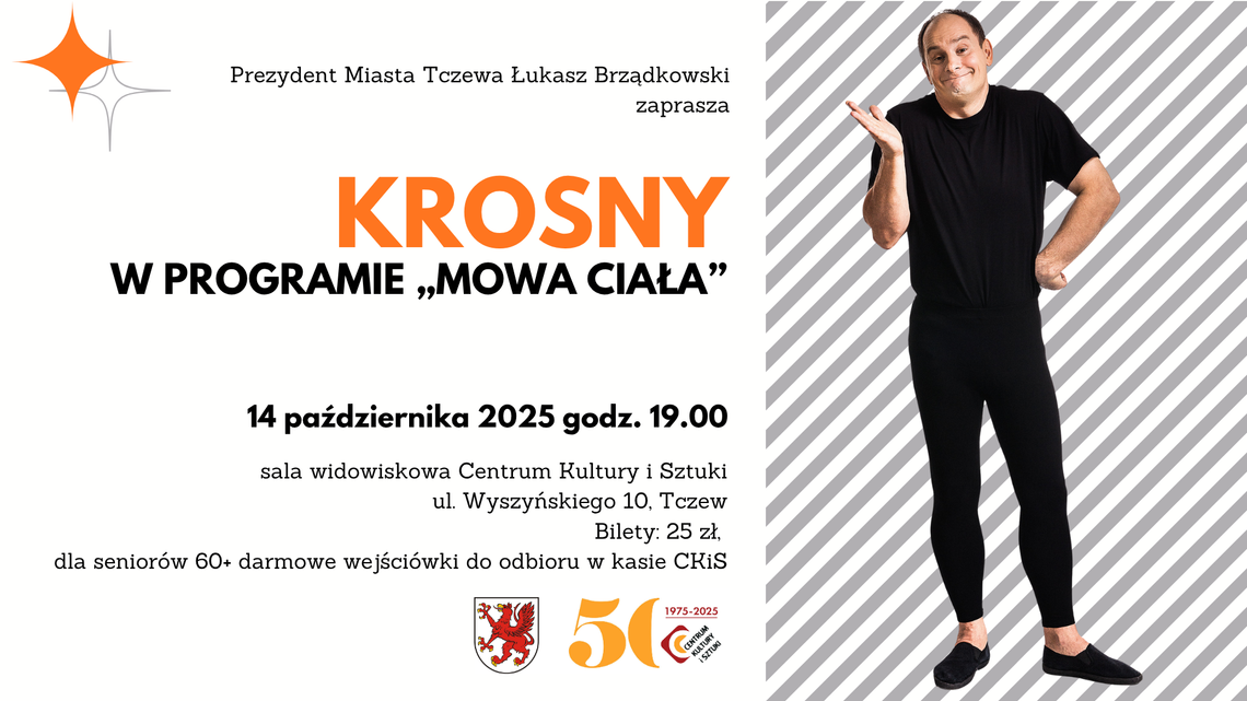 Ireneusz Krosny w nowym programie „Mowa ciała” Ireneusz Krosny w nowym programie „Mowa ciała”