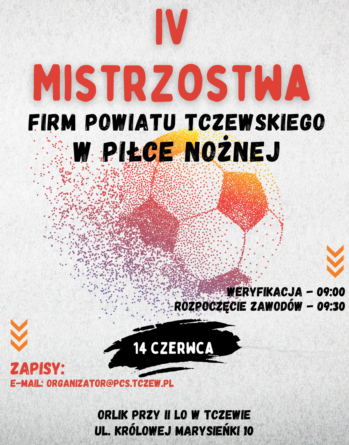 IV Mistrzostwa Firm Powiatu Tczewskiego w Piłce Nożnej! IV Mistrzostwa Firm Powiatu Tczewskiego w Piłce Nożnej!