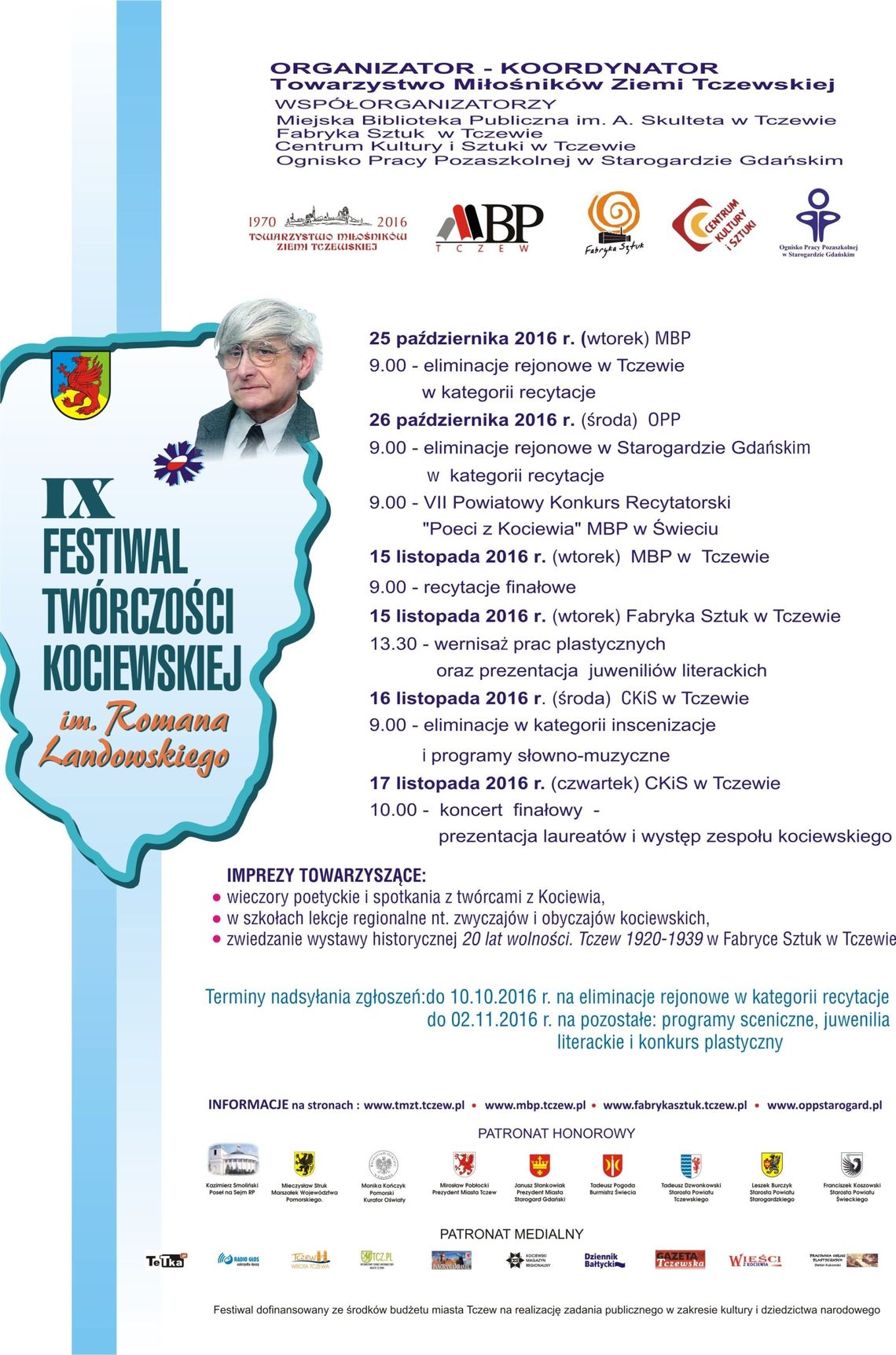 IX Festiwal Twórczości Kociewskiej im. Romana Landowskiego