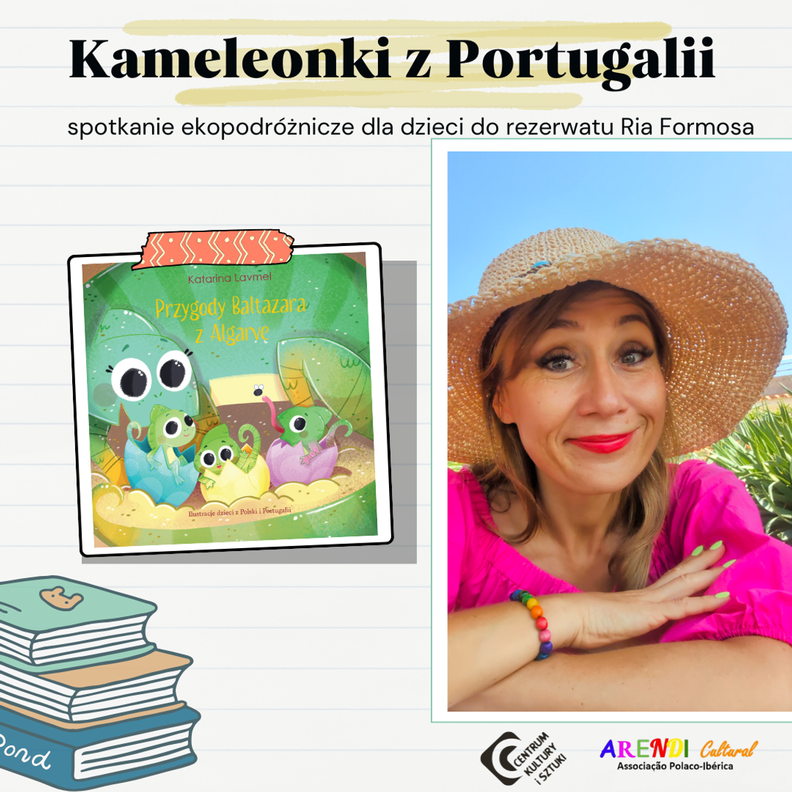 Kameleonki z Portugalii – spotkanie ekopodróżnicze do rezerwatu Ria Formosa Kameleonki z Portugalii – spotkanie ekopodróżnicze do rezerwatu Ria Formosa