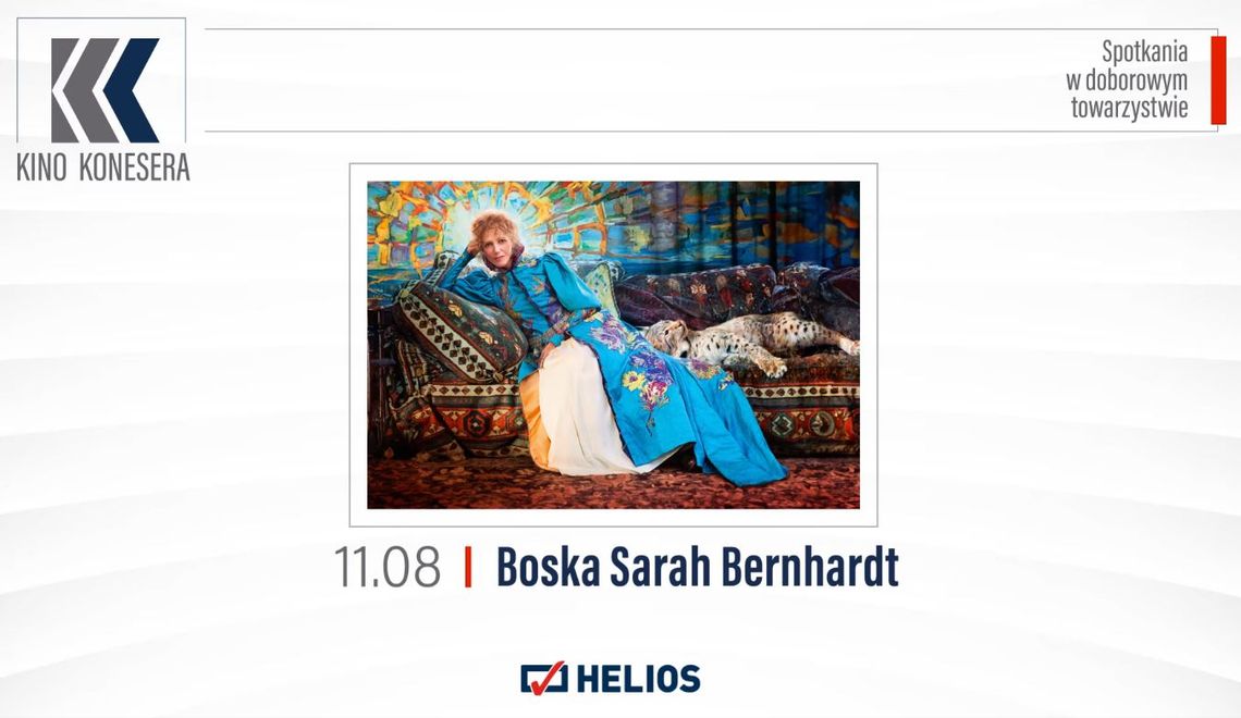Kino konesera: Boska Sarah Bernhardt Kino konesera: Boska Sarah Bernhardt