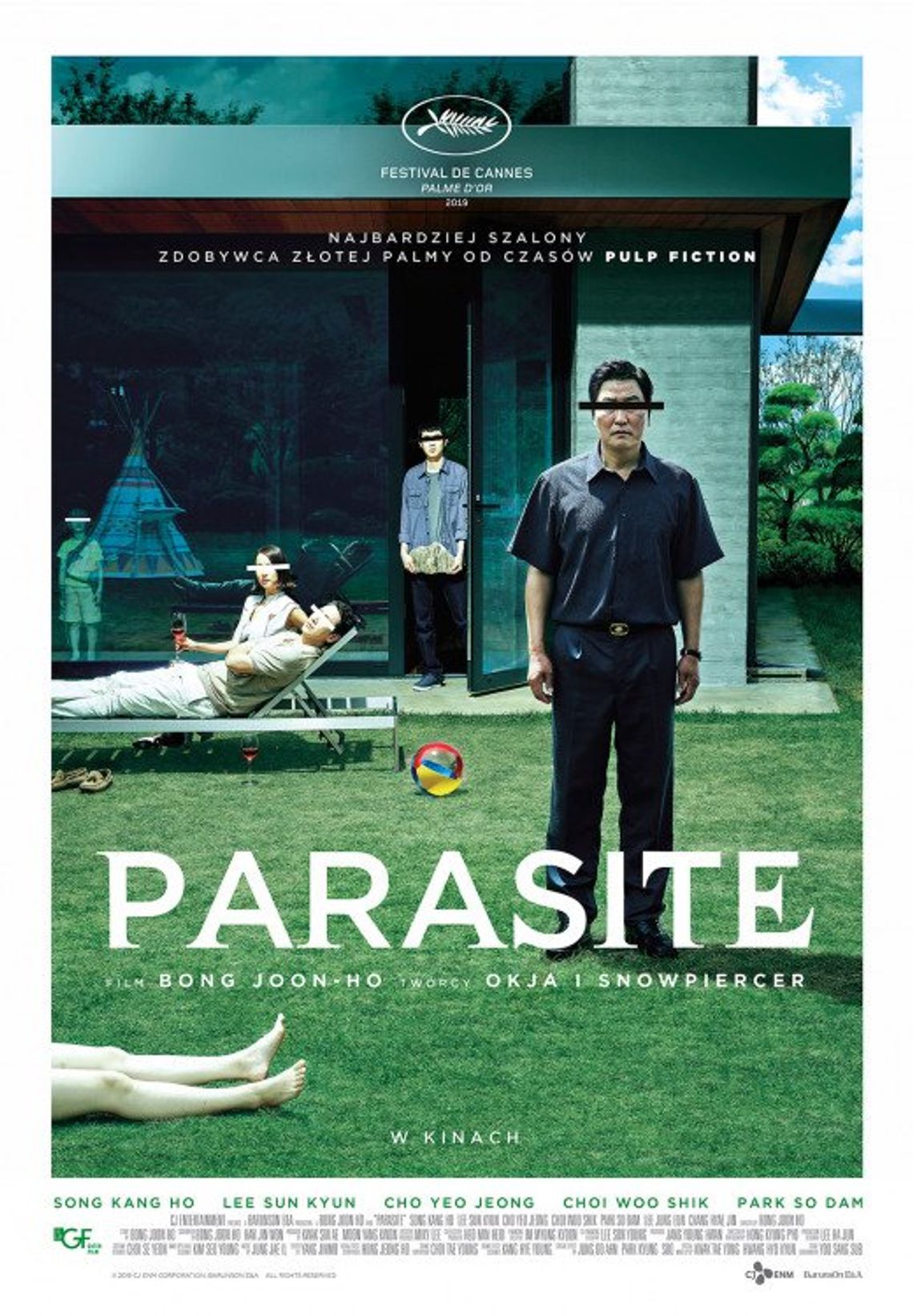 KINO W PARKU – projekcja filmu „Parasite” reż. Bong Joon-ho