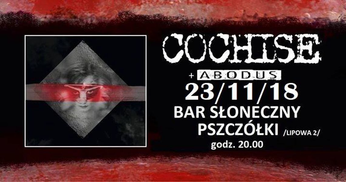 Koncert: Cochise + Abodus (rock, grunge)